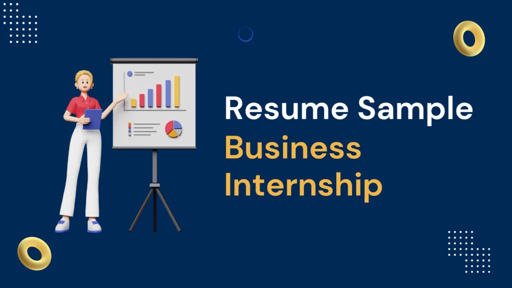Internship Resume for Business Student Thumbnail
